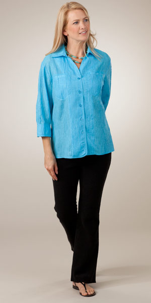 Aqua Blouse