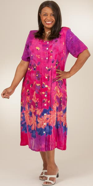 Plus size house dresses