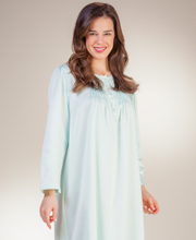 white button down nightgown