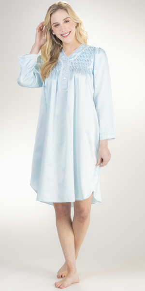 flannel lined nightgown