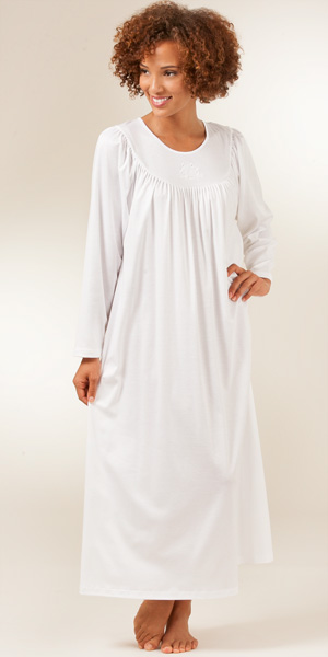 Cotton Nightgowns With Sleeves | vlr.eng.br