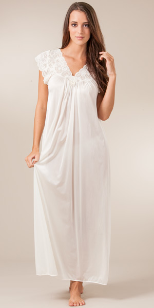 ivory night dress