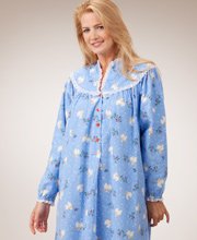 Lanz Nightgowns - Sale Lanz of Salzburg flannel and fleece sleepwear