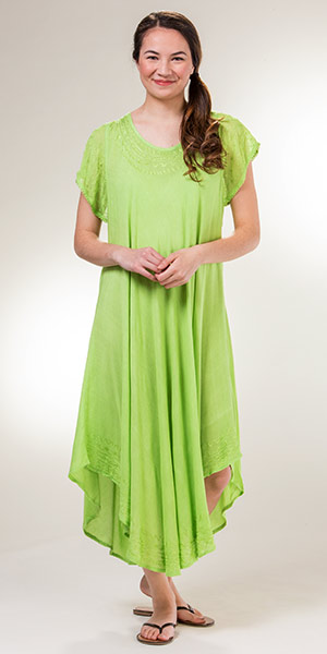 cotton sundresses with sleeves