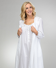 ladies nightgown and robe sets