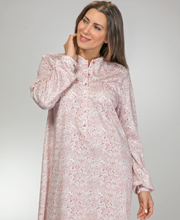 calida long sleeve nightgown