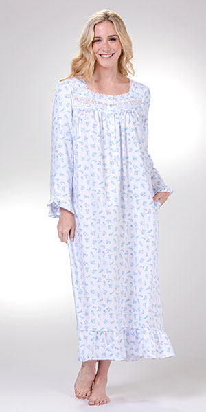 long flannel nightgowns on sale